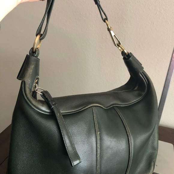 Coach Bags Vintage Coach Hunter Green Shoulder Bag Poshmark